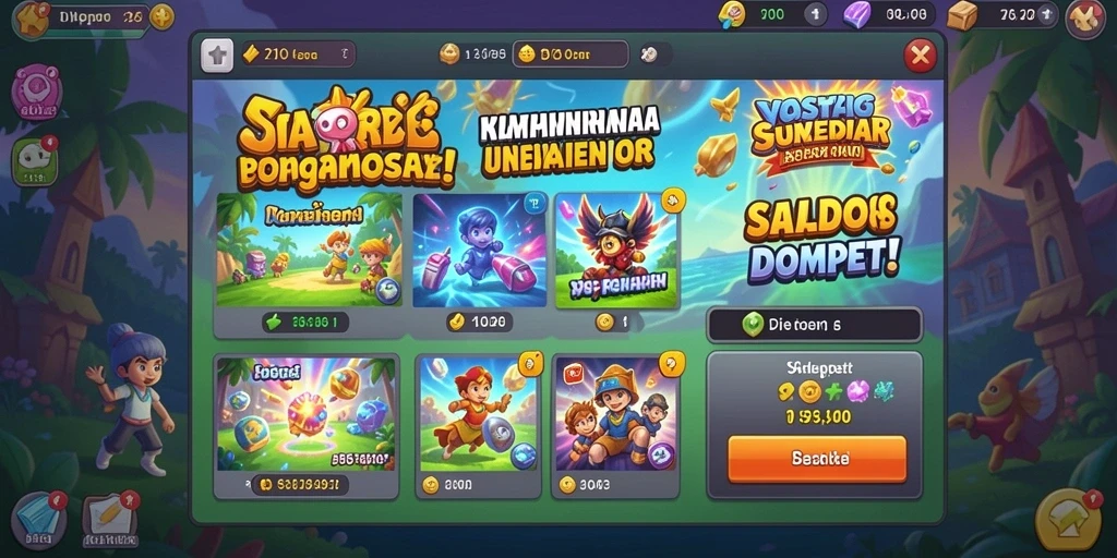 pk95 - Fitur multiplayer yang memungkinkan bermain dengan teman.